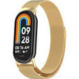 Pasek Bransoleta Milanese do Xiaomi Smart Mi Band 8 / Xiaomi Smart Mi Band 9, Złoty