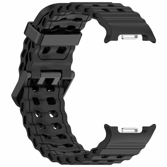 Pasek Silikonowy do Samsung Galaxy Watch 8 / 8 Classic, Czarny