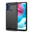 Etui do Motorola Moto G60S, Karbon, czarne