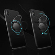 Tech-Protect Magnetic Phone Ring Uchwyt na palec, Black