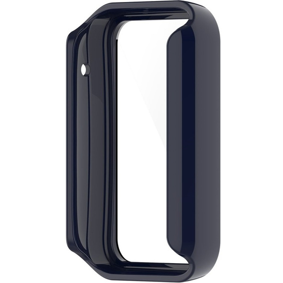 2w1 Etui + Szkło hartowane do Xiaomi Mi Band 7 Pro, Granatowe