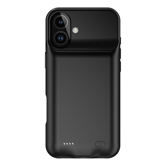Etui z Baterią 6000mAh do iPhone 17, czarne