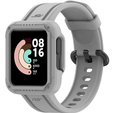 Pasek + Etui do Xiaomi Redmi Watch 2 Lite / Xiaomi Mi Watch Lite, Szary