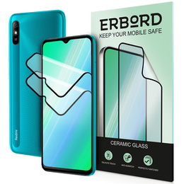 2x Szkło Hybrydowe Ceramic ERBORD do Xiaomi Redmi 9A / 9C