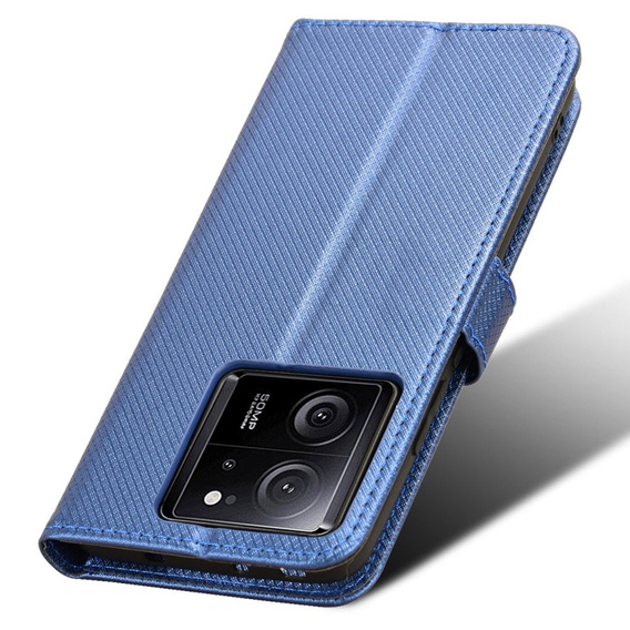 Etui z klapką do Xiaomi 13T / 13T Pro, Smart Magnet, niebieskie