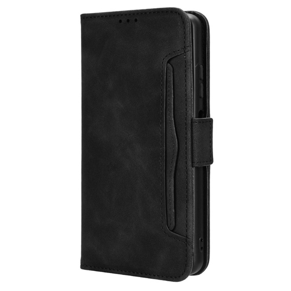 Etui z klapką do Motorola Moto G24 / G24 Power / G04, Card Slot, czarne