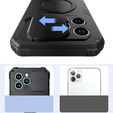 Etui do iPhone 15 Pro, DefenderMag, czarne