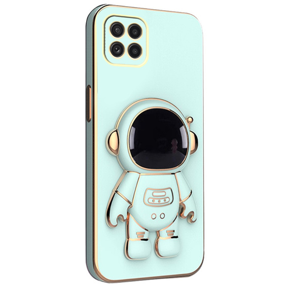 Etui do Samsung Galaxy A22 5G, Astronaut, miętowe