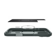 Etui Spigen do iPhone 16 Pro, Optik Armor Mag, Zielone + Szkło hartowane