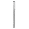 Etui z MagSafe Spigen do Samsung Galaxy S25 Edge, Ultra Hybrid, przezroczyste / białe + Szkło Hartowane 9H