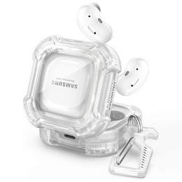 Etui Dexnor na Słuchawki Samsung Galaxy Buds 2 / 2 Pro / Pro / Live, Przezroczyste