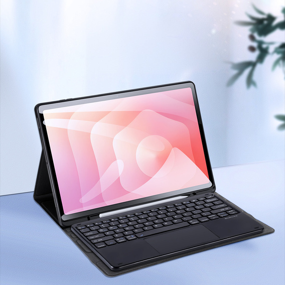 Etui z klawiaturą Bluetooth do Samsung Galaxy Tab S11, Dux Ducis TK Series – czarny