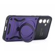 Etui pancerne do Samsung Galaxy A54 5G, CamShield MagSafe, fioletowe