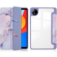 Stylowe etui do Xiaomi Redmi Pad SE 8.7" – Smartcase Hybrid Marble fioletowe