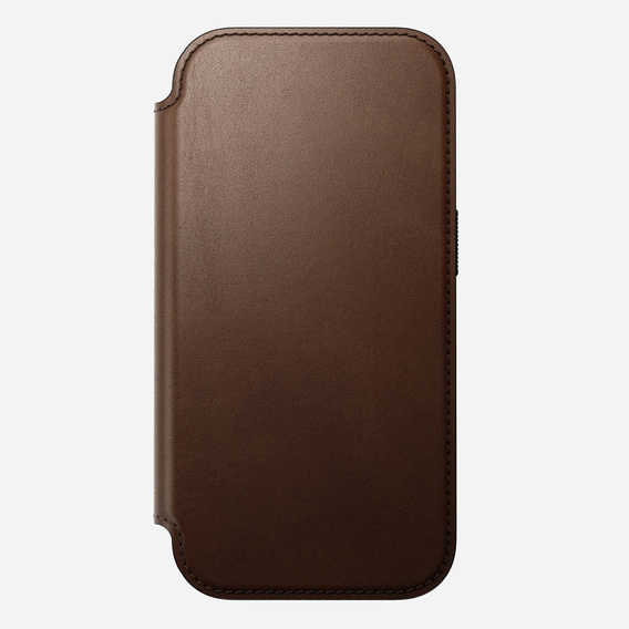 Etui Nomad do iPhone 17 Pro, Modern Leather Folio, brązowe