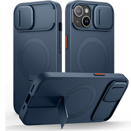 Etui do iPhone 15, Suritch Shockproof, do MagSafe, niebieskie