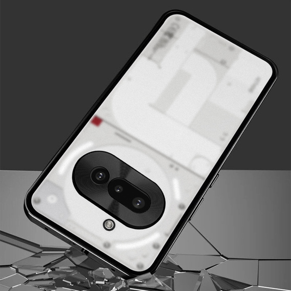 Etui do Nothing Phone 3A, Frame Case, czarne