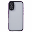Etui do iPhone 16, Magnetic Dual Glass, fioletowe