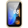 2w1 Etui + Szkło Hartowane do Huawei Band 8 / Huawei Band 9 / Huawei Band 10, Beżowe