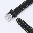 Pasek Silikonowy do Xiaomi Smart Band 10 / 9 / 8, Czarny / Zielony