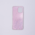 Etui do Xiaomi Redmi 12, Glittery, różowe