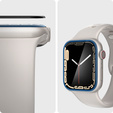 2x Szkło Hybrydowe Spigen ProFlex EZ FIT do Apple Watch 7/8/9 45MM