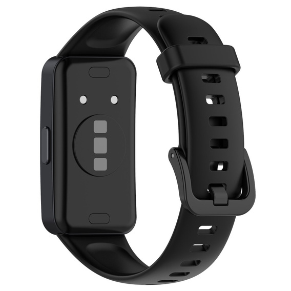 Pasek Silikonowy do Huawei Band 8 / Huawei Band 9 / Huawei Band 10, Czarny, Granatowy