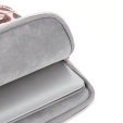 Etui na Laptopa 13" z Kolorowym Nadrukiem Liści - Pomarańczowe
