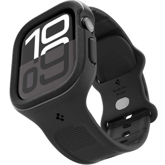 Spigen Vault Pro – Pasek i Etui do Apple Watch Series 10/11 46 mm – Matte Black