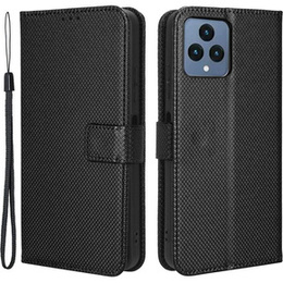 Etui z klapką do T Phone 5G, Wallet Magnet, czarne