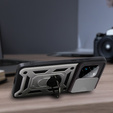 Etui pancerne do Realme GT 7 Pro, CamShield Slide, srebrne