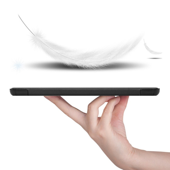Etui do Samsung Galaxy Tab S9 FE / S10 FE, Tri-fold, z miejscem na rysik, czarne