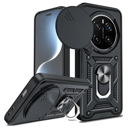 Etui pancerne do Honor Magic 8 Pro, CamShield Slide, czarne