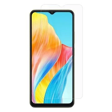 Etui cienkie do Oppo A18 4G / A38 4G, przezroczyste + Szkło 9H