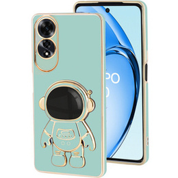 Etui do Oppo A60, Astronaut, zielone