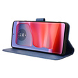 Etui z klapką do Motorola Edge 50 Pro, Wallet Smart Magnet, niebieskie