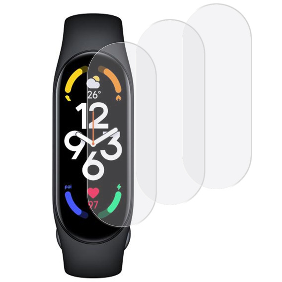 3x Folia Hydrożelowa ERBORD do Xiaomi Mi Band 7/7 NFC