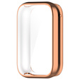 2w1 Etui z Osłoną na ekran do Xiaomi Smart Band 8 Pro, Różowe rose gold