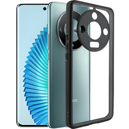 Etui do Honor Magic 6 Lite 5G, Fusion Hybrid, z ochroną aparatu, przezroczyste / czarne