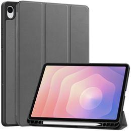 Etui do Samsung Galaxy Tab S11, Smartcase z miejscem na rysik, szare