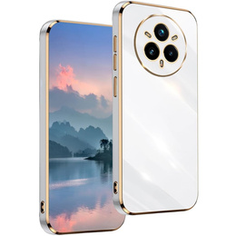 Etui do Realme 14 Pro+ 5G, Glamour CamShield, białe