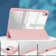 Etui do iPad 11" 2025 A16 (11 gen.) / iPad 10.9" 2022 (10 gen.), Smartcase Hybrid, z miejscem na rysik, jasnoróżowe