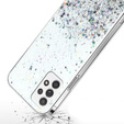 Etui do Samsung Galaxy A33 5G, Glittery, przezroczyste