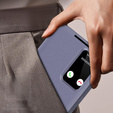 Etui z klapką do Samsung Galaxy S23+ Plus, Smart View Wallet, fioletowe