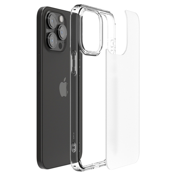 Etui Spigen do iPhone 15 Pro Max, Ultra Hybrid, Matowe Przezroczyste