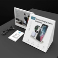 Ładowarka Bezprzewodowa Indukcyjna 3w1 QI Szybka do Samsung S25 S24 S23 Galaxy Watch Buds Stacja biała 