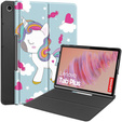 Etui do Lenovo Tab Plus, Smartcase, unicorn