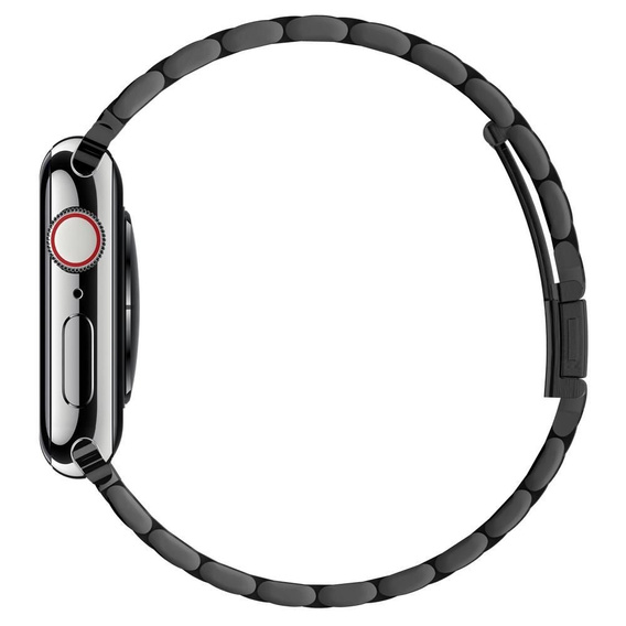 Bransoleta SPIGEN do Apple Watch 1/2/3/4/5/6/7/8/9/10/11/SE Ultra 1/2/3 42/44/45/46/49mm, Modern Fit Band, Czarna