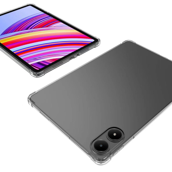 Etui do Xiaomi Redmi Pad Pro / Xiaomi Poco Pad, Silikonowe, przezroczyste