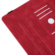 Etui do Xiaomi Redmi Pad SE 11", Motyle, czerwone